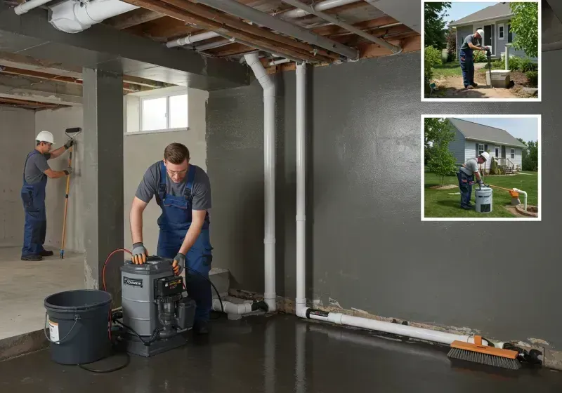 Basement Waterproofing and Flood Prevention process in West Sharyland, TX